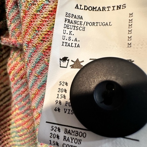 Aldomartins (Anthropologie) bold boho soft floral blazer  *Made in Spain* - Picture 15 of 15